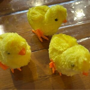 Wind Up Bouncy Chicks Lot of 3